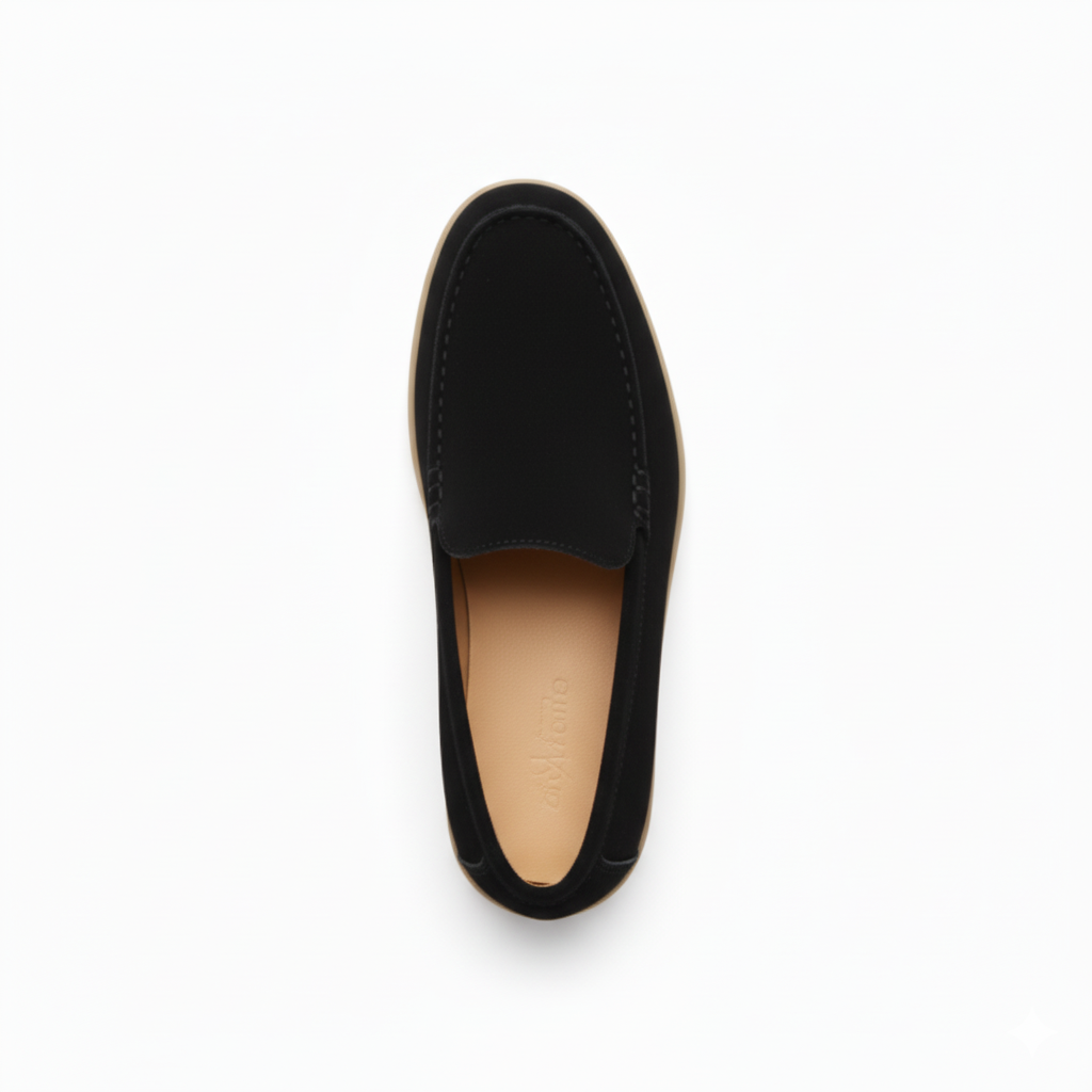 Montclair Loafer Suede - Black