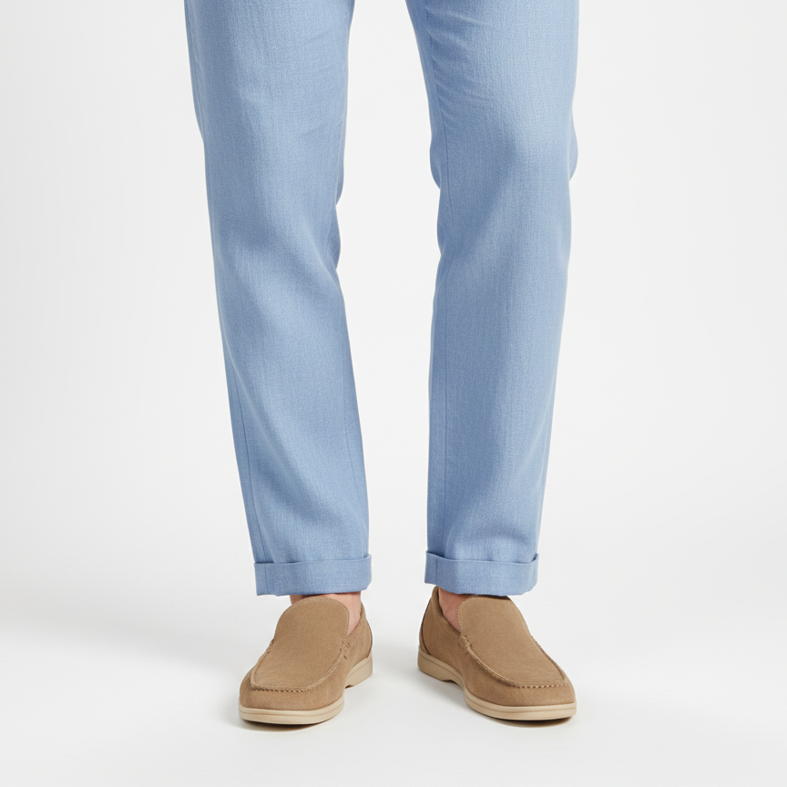 Montclair Loafer Suede - Camel