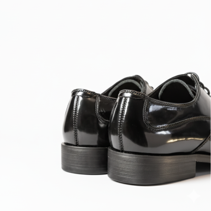 Harrow Oxford Cap Toe - Black