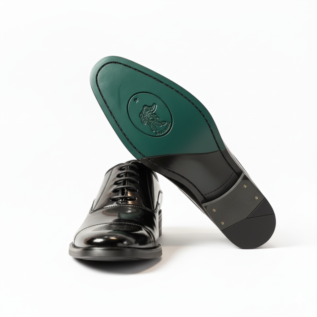 Handcrafted Harrow Oxford - Black