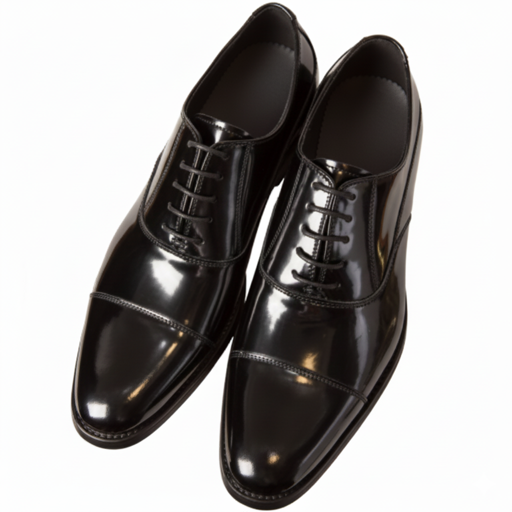 Handcrafted Harrow Oxford - Black