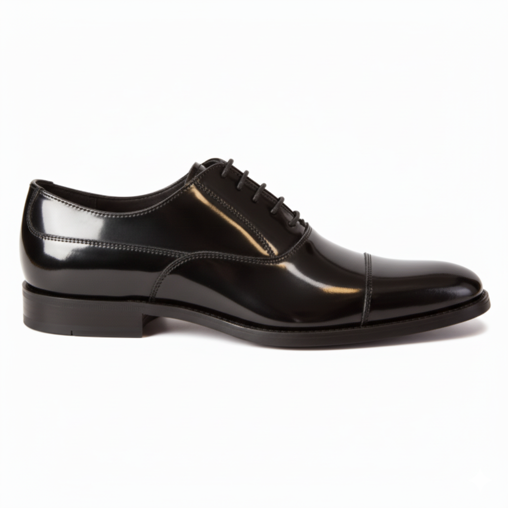 Handcrafted Harrow Oxford - Black