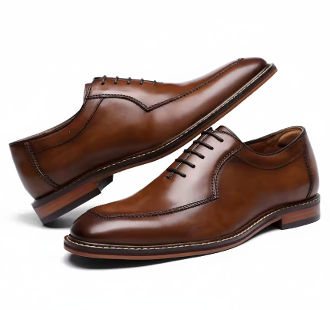 Handcrafted Alverone Oxford - Brown