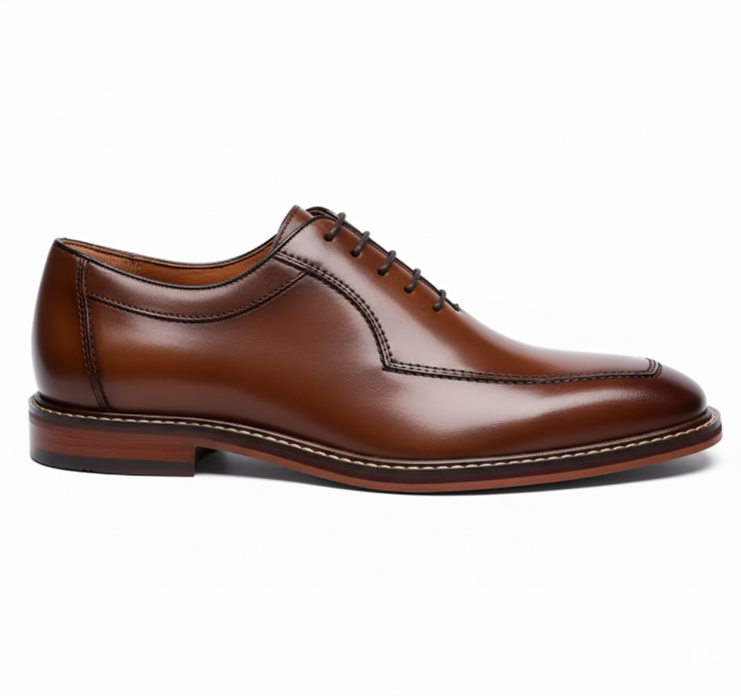 Handcrafted Alverone Oxford - Brown