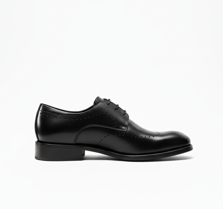 Handcrafted Bellormano Derby - Black