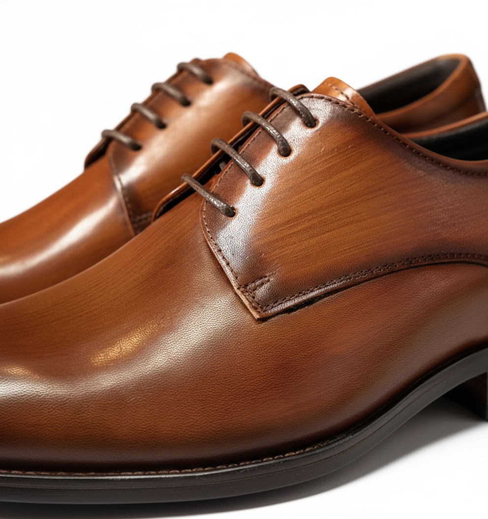 Handcrafted Montelupo Derby - Brown