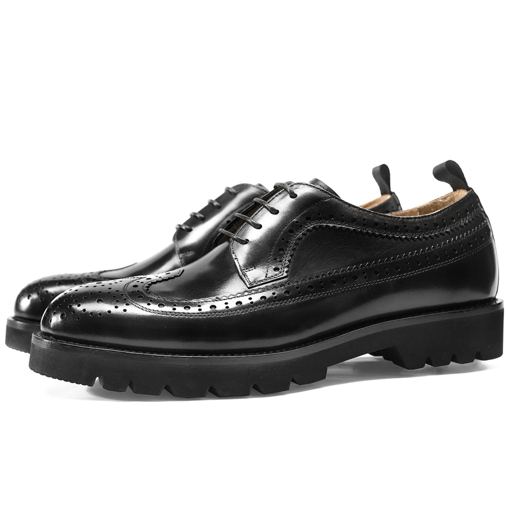 Benton Brogue Derby - Black
