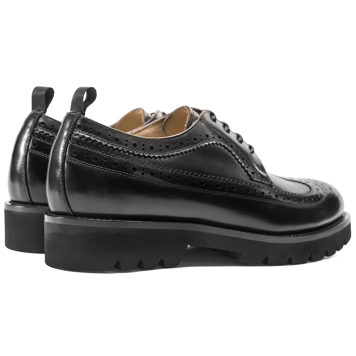 Benton Brogue Derby - Black