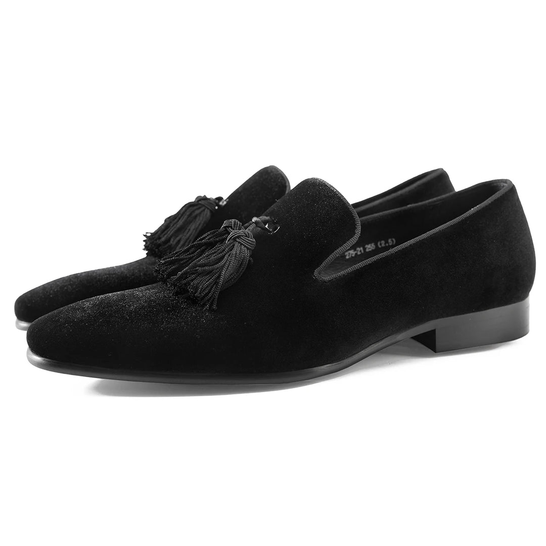 Noctis Tassel Loafer - Black