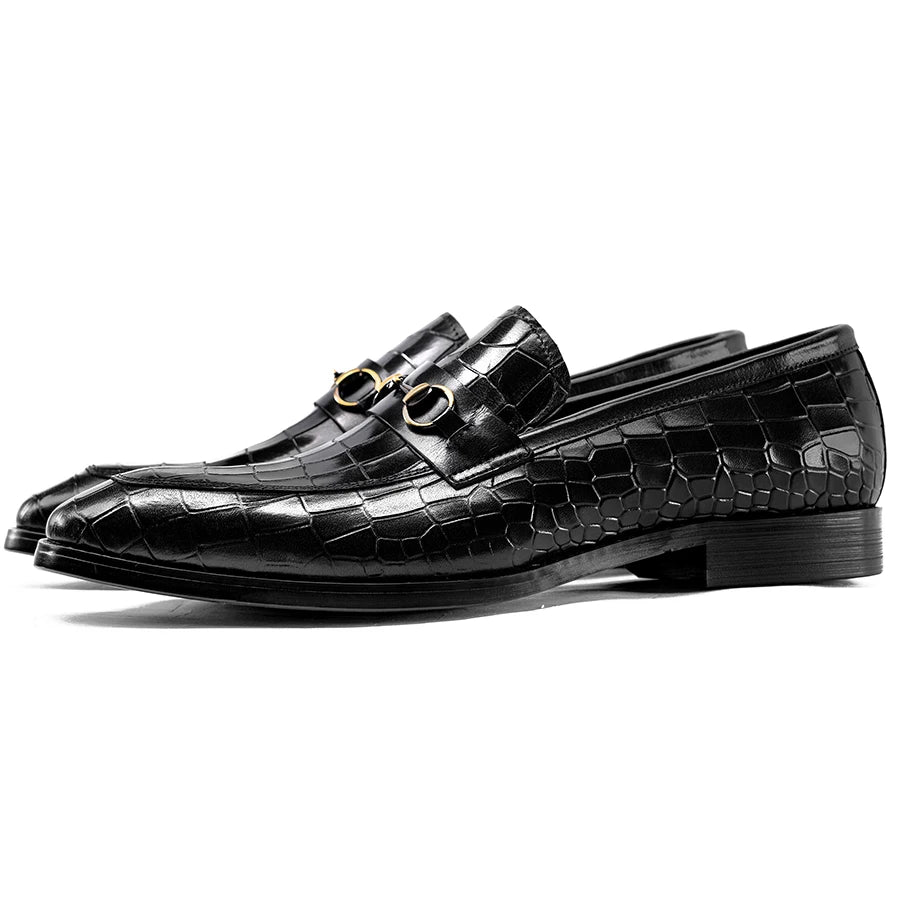 Corvane Horsebit Loafer - Black