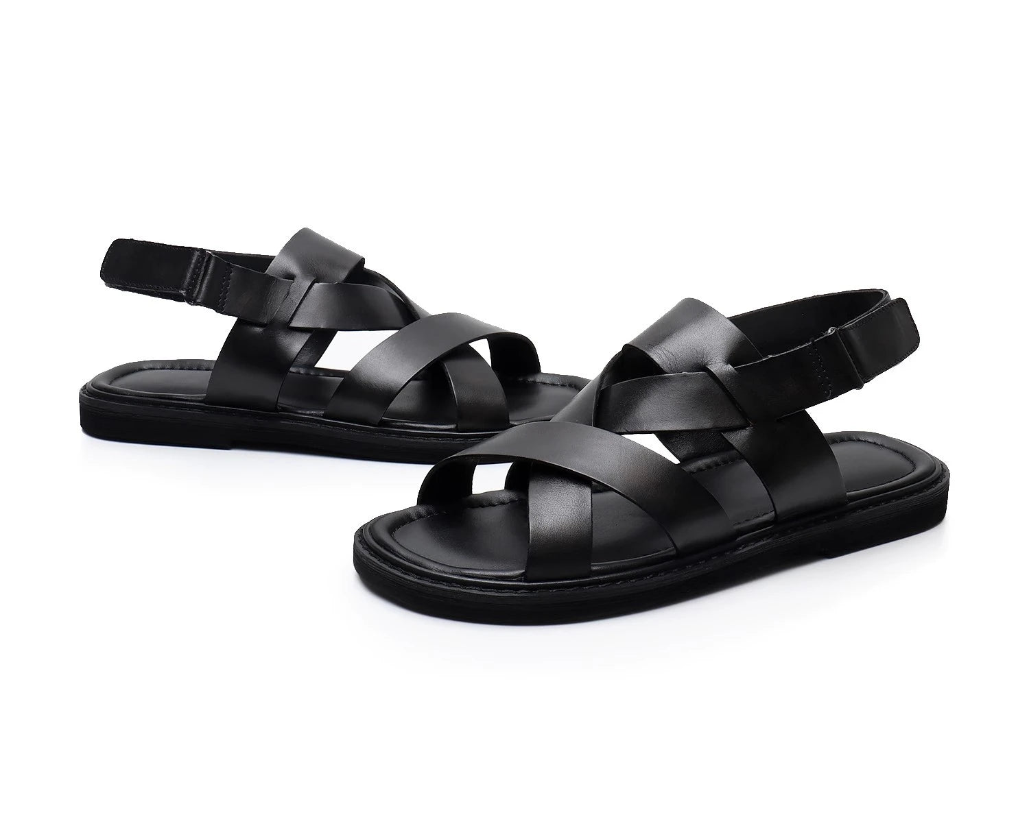 Panteano Roman Sandal - Black