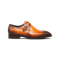 Romano Monk Strap - Brown