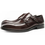 Load image into Gallery viewer, Handcrafted Altiere Double Monk Strap - Coffee
