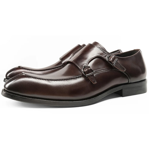 Altiere Double Monk Strap - Coffee