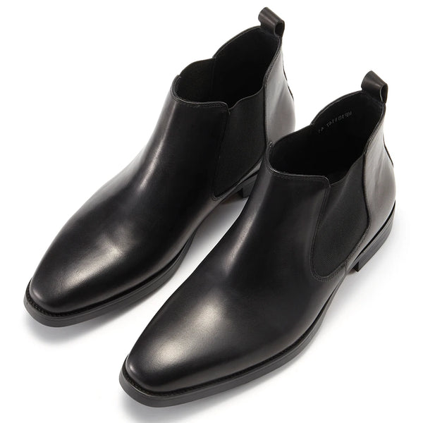 Handcrafted Marcelli Chelsea Boot - Black