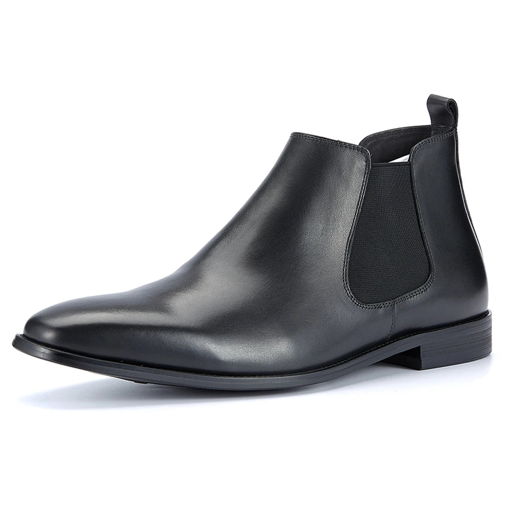 Handcrafted Marcelli Chelsea Boot - Black