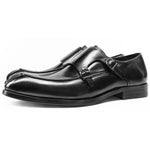 Load image into Gallery viewer, Handcrafted Altiere Double Monk Strap - Black
