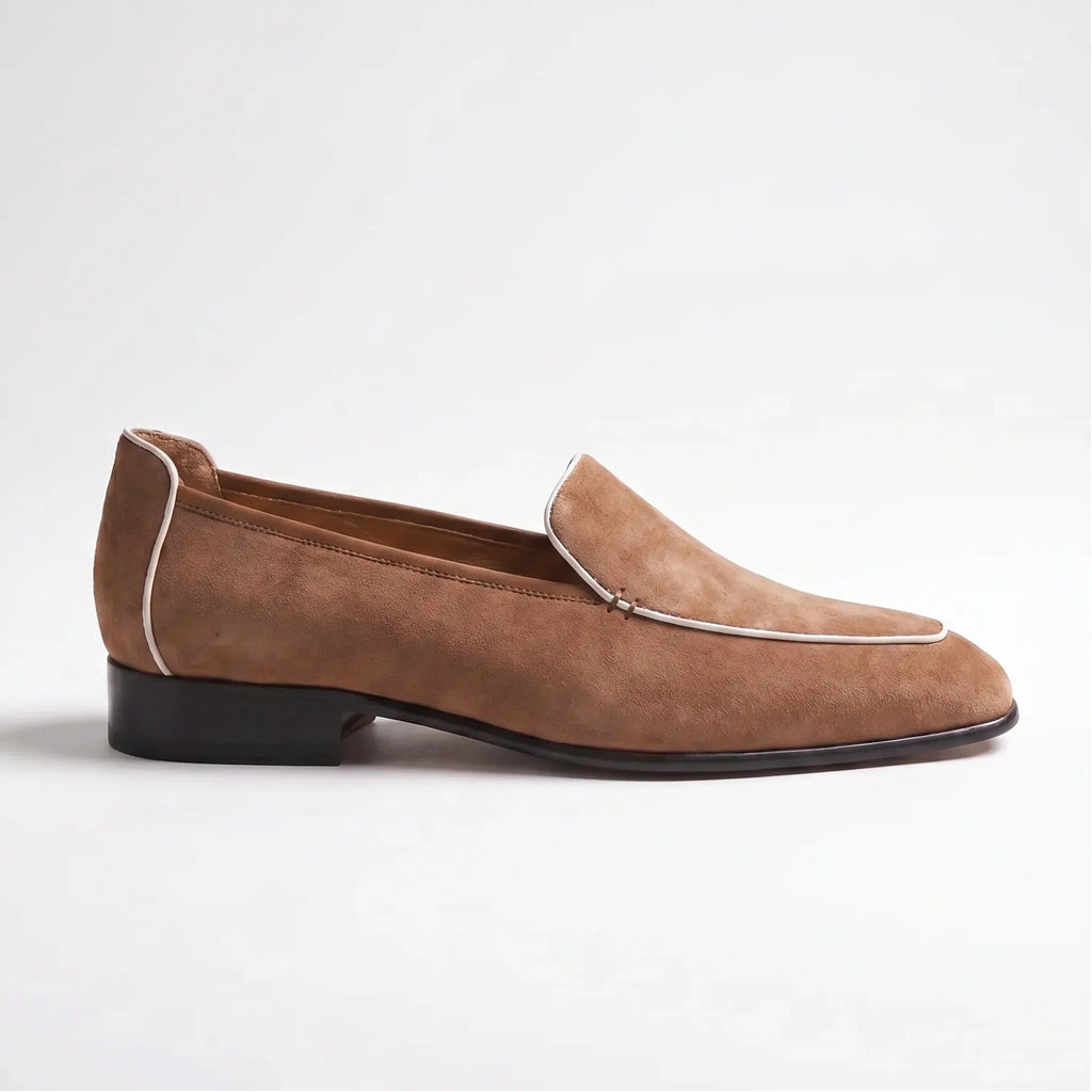 Levrin Belgian Loafer - Caramel