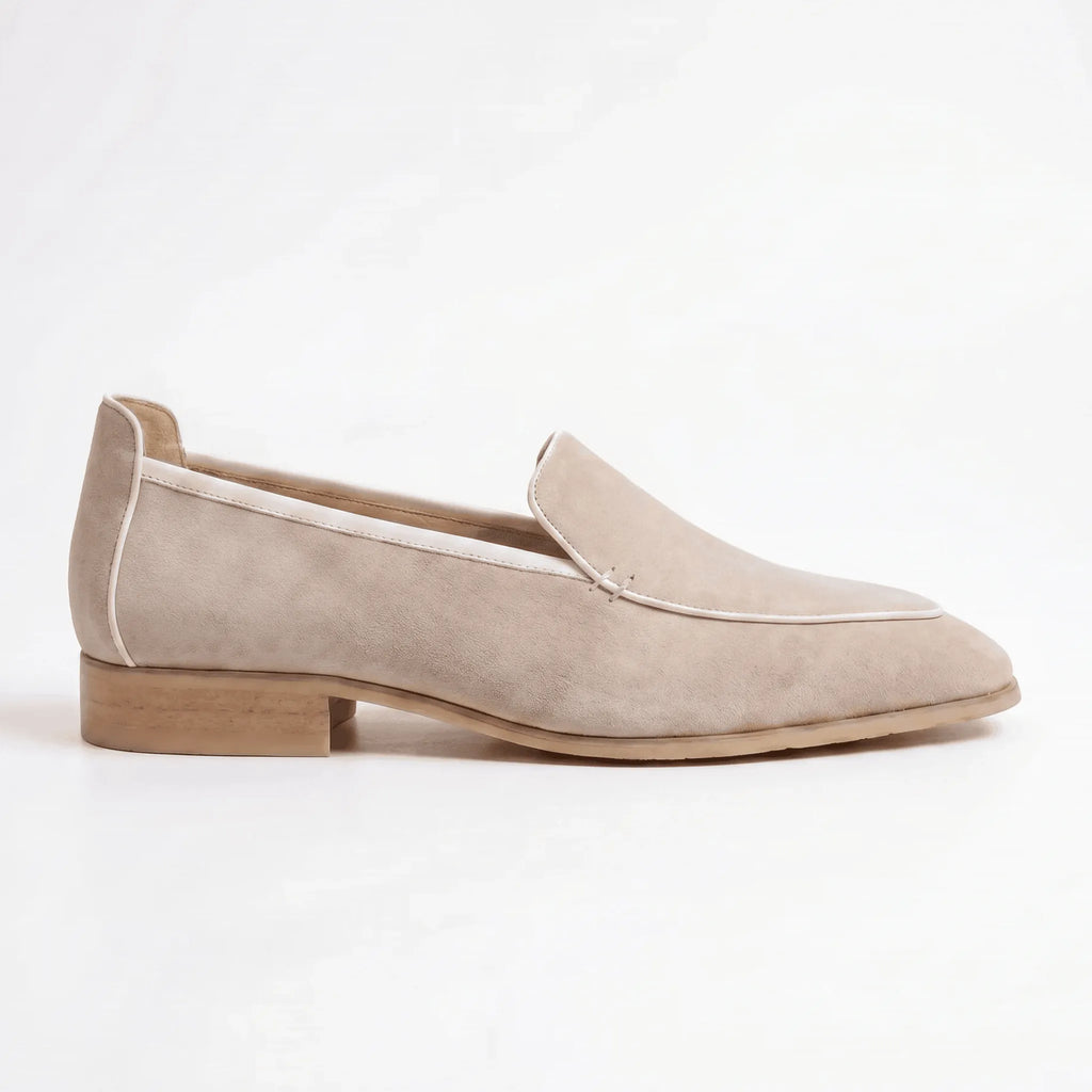 Levrin Belgian Loafer - Off White