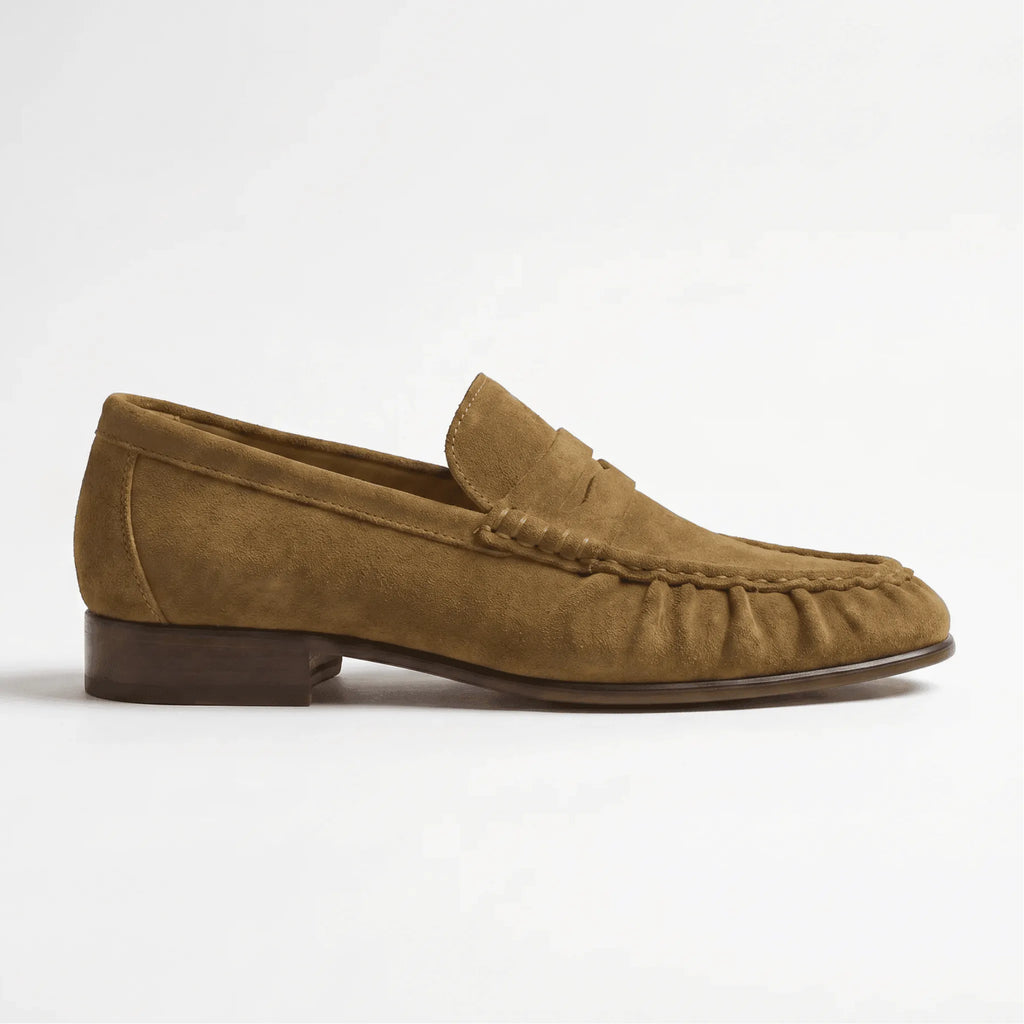 Marvoux Penny Loafer - Camel