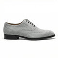 Macellinni Oxford Brogue Suede - Gray