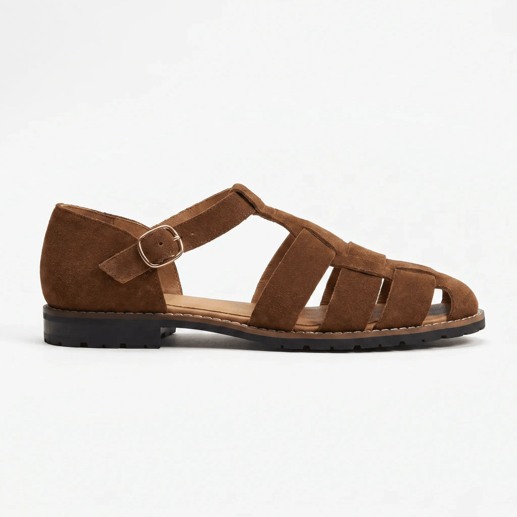 Romélia Roman Sandal - Brown