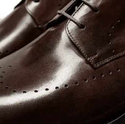 Bellormano Derby Semi-Brogue - Coffee