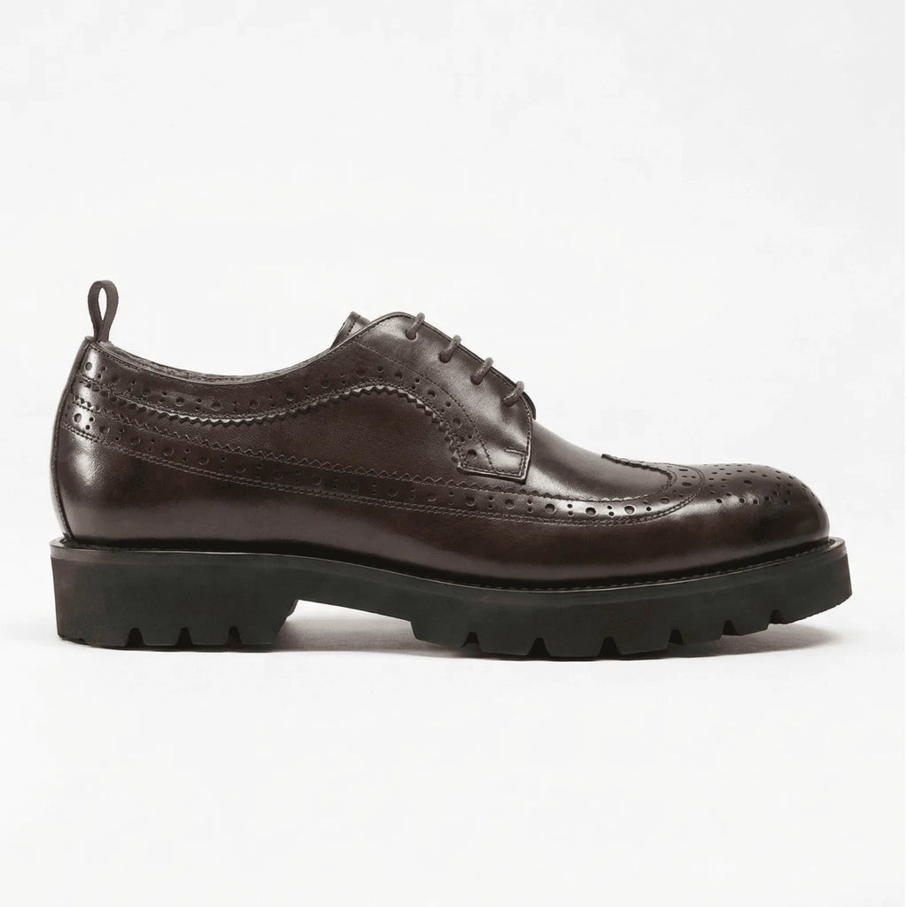 Benton Brogue Derby - Coffee