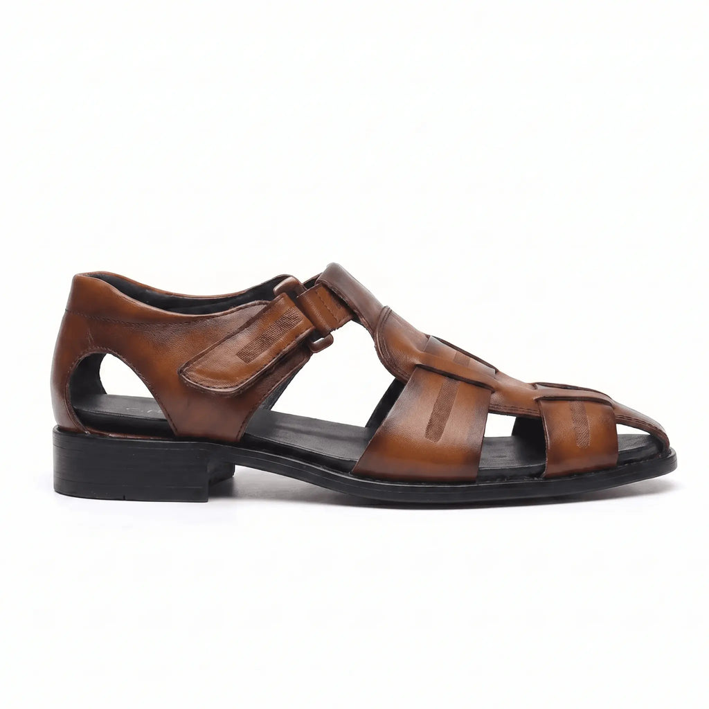 Maréa Fisherman Sandal - Brown