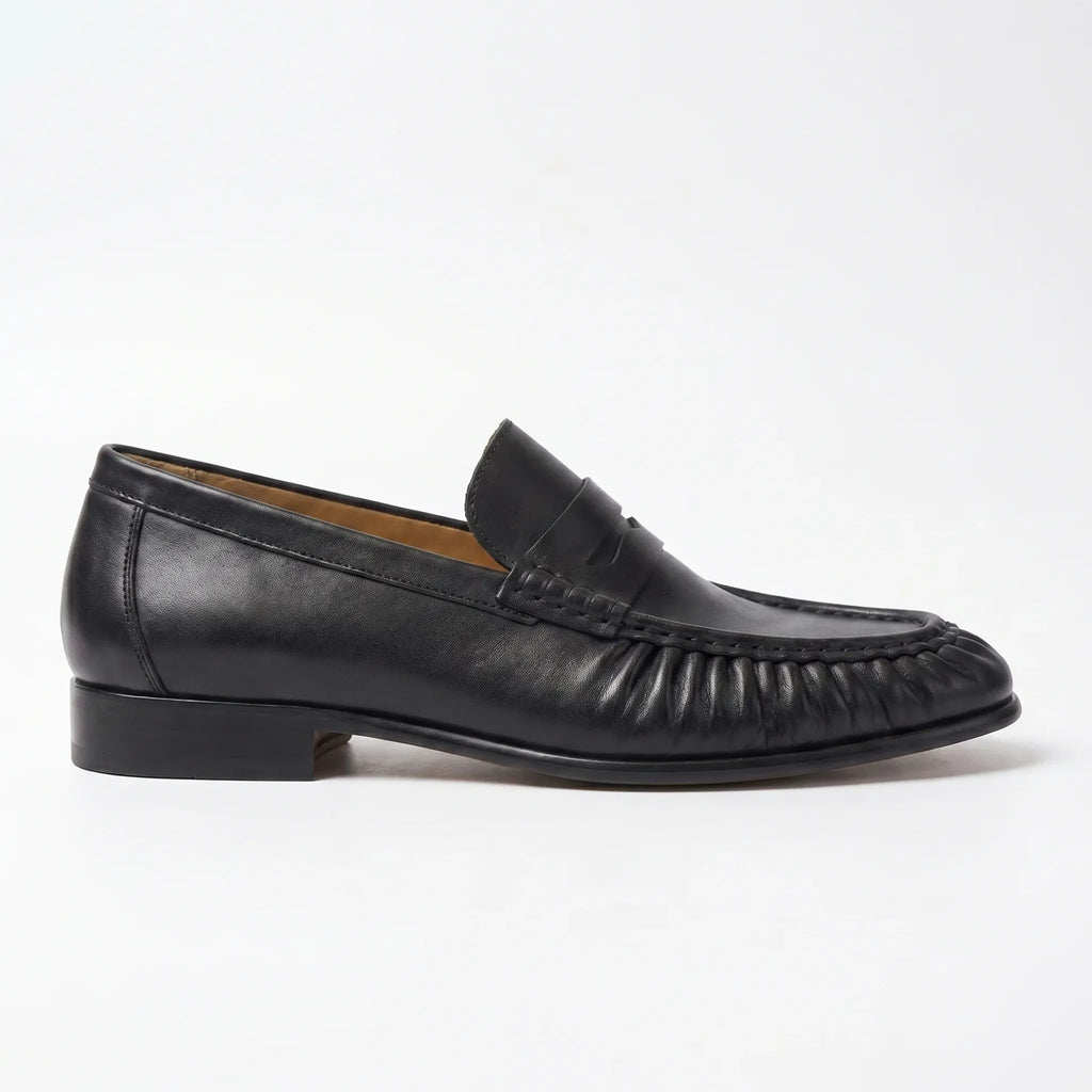 Marvoux Penny Loafer - Black