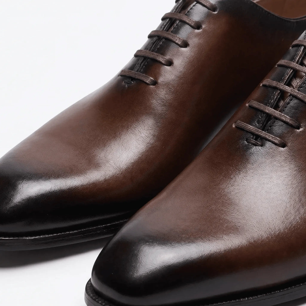 Langford Wholecut Oxford - Coffee