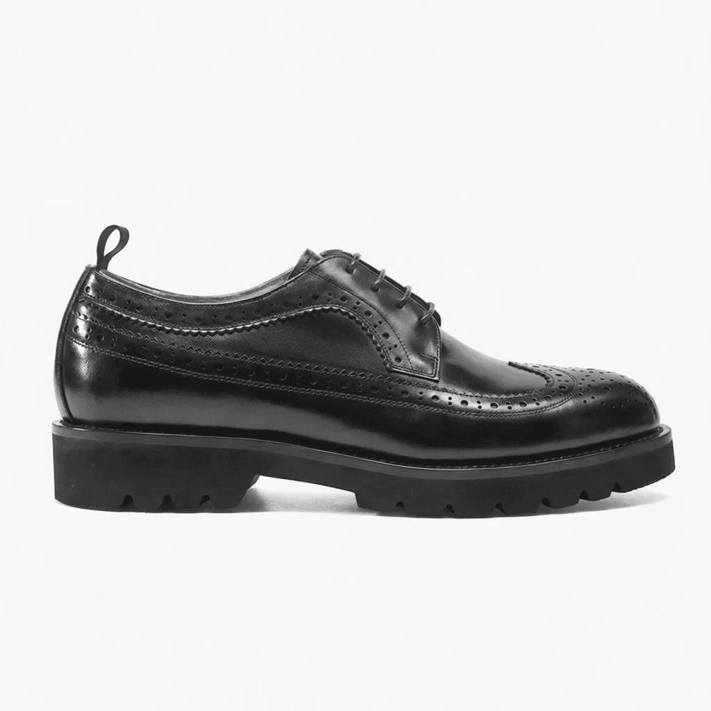 Benton Brogue Derby - Black
