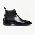 Lorvain Chelsea Brogue Cap-Toe Boot - Black