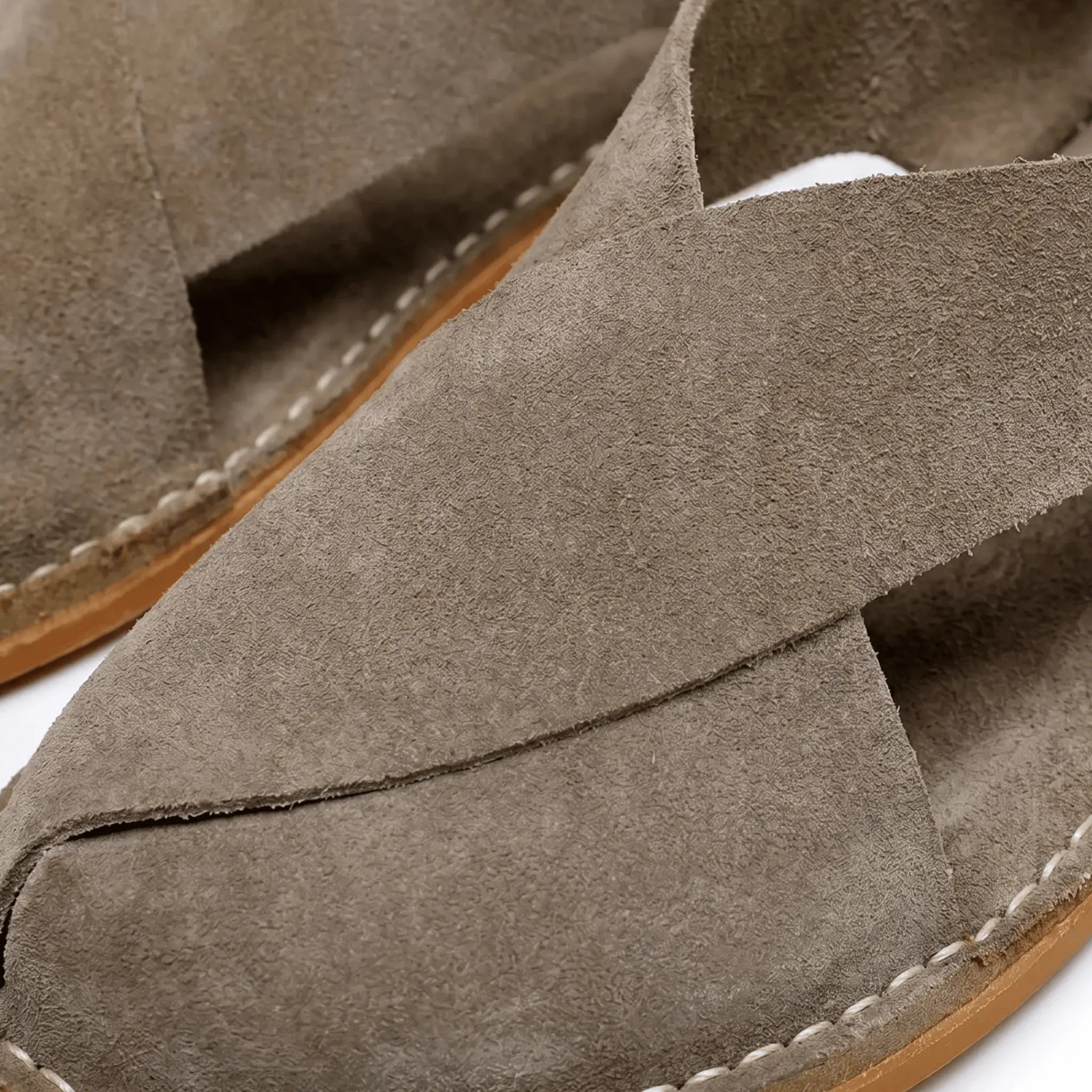 Santorini Cross-Strap Sandal - Khaki