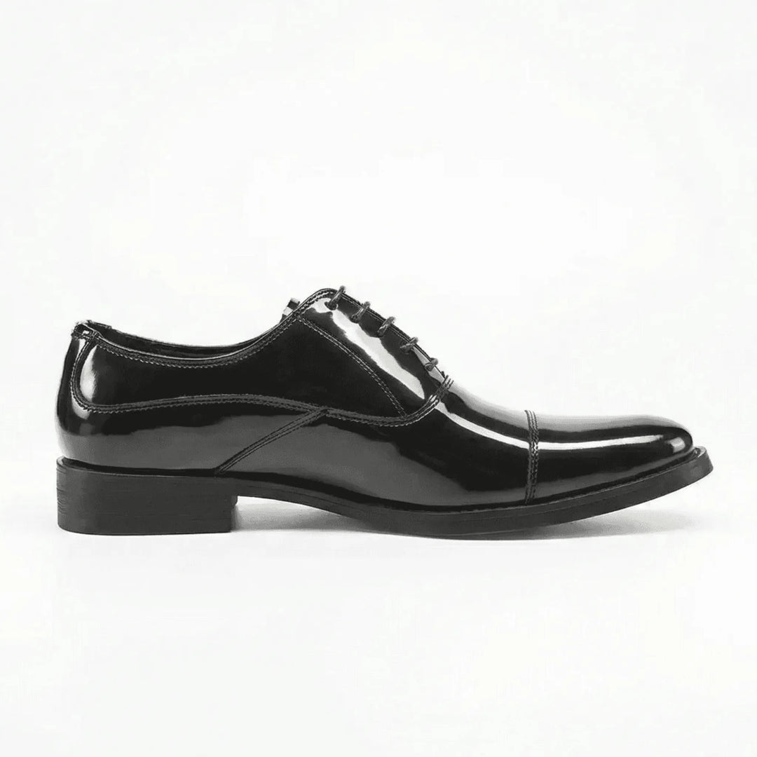 Harrow Oxford Cap Toe - Black
