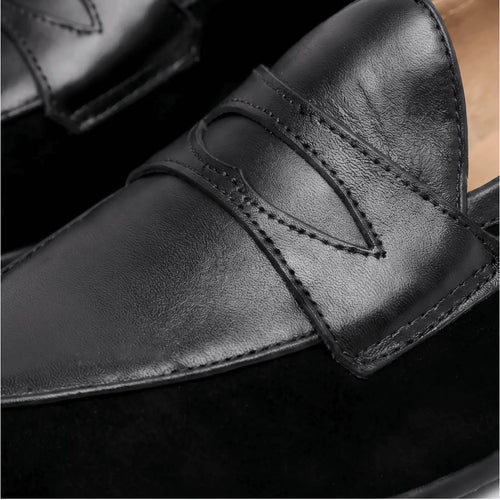 Amalfi Penny Loafer - Black