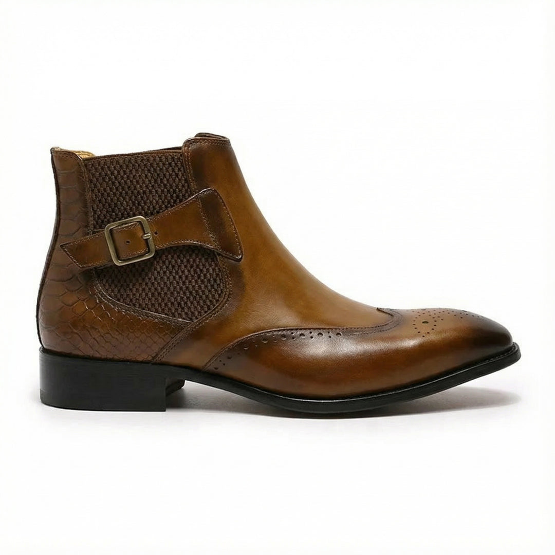 Handcrafted Cuiren Boot - Brown