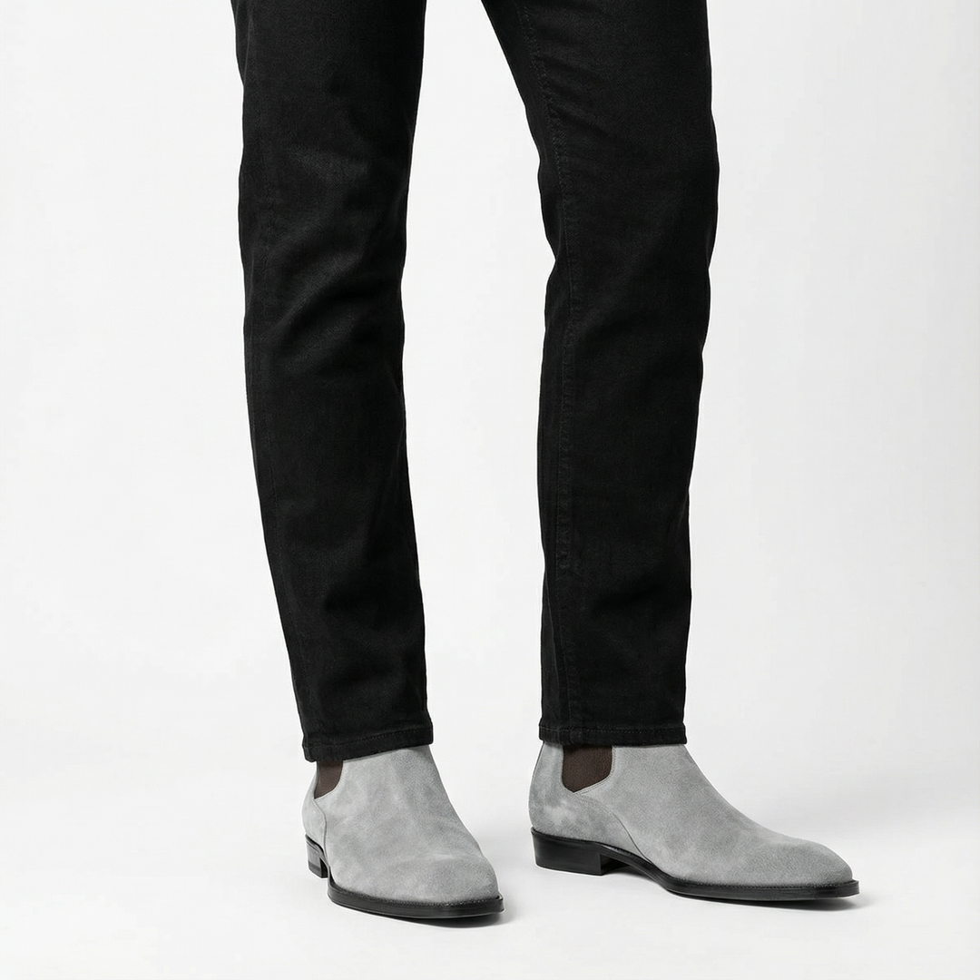 Handmade Cavallieri Chelsea Boot - Grey