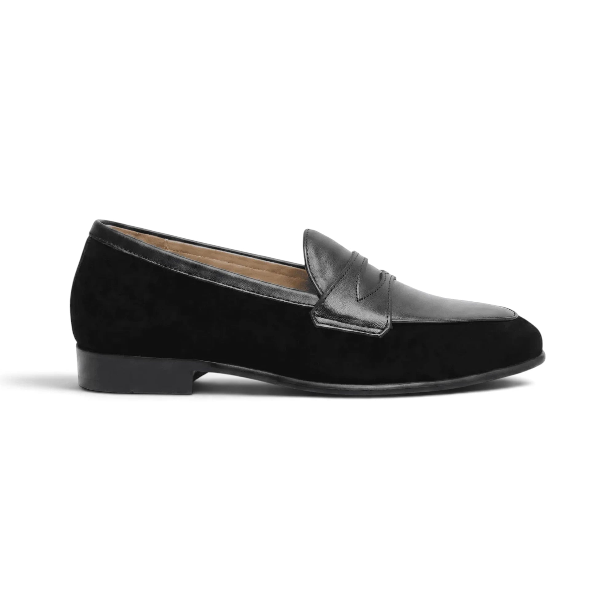 Amalfi Penny Loafer - Black