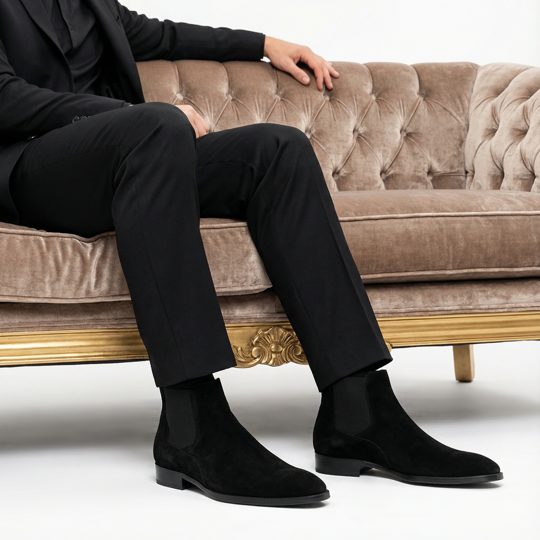 Handmade Cavallieri Chelsea Boot - Black