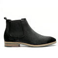 Delorme Suede Chelsea Boot - Black