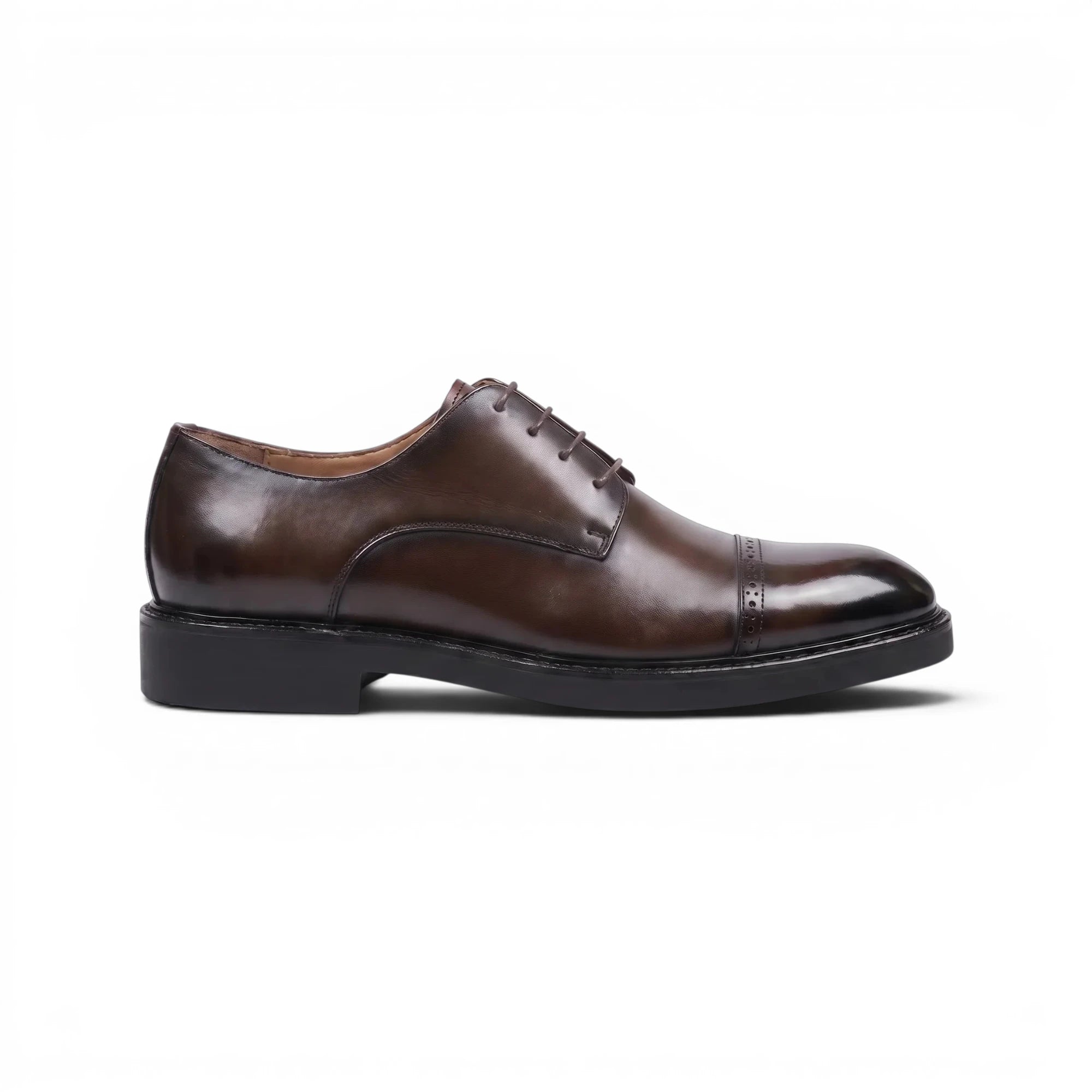Beaulain Derby Cap-Toe - Coffee