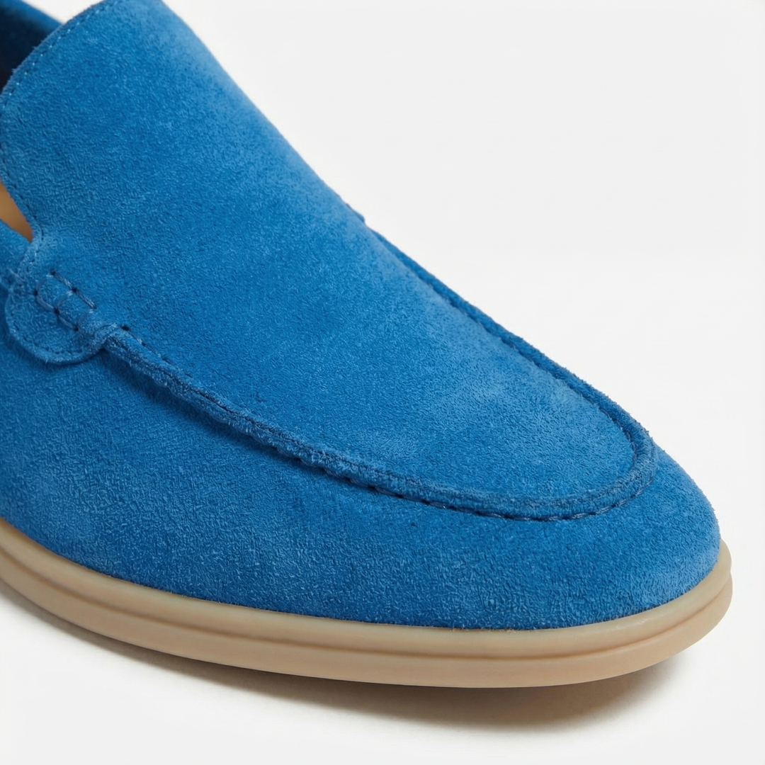 Montclair Loafer Suede - Blue