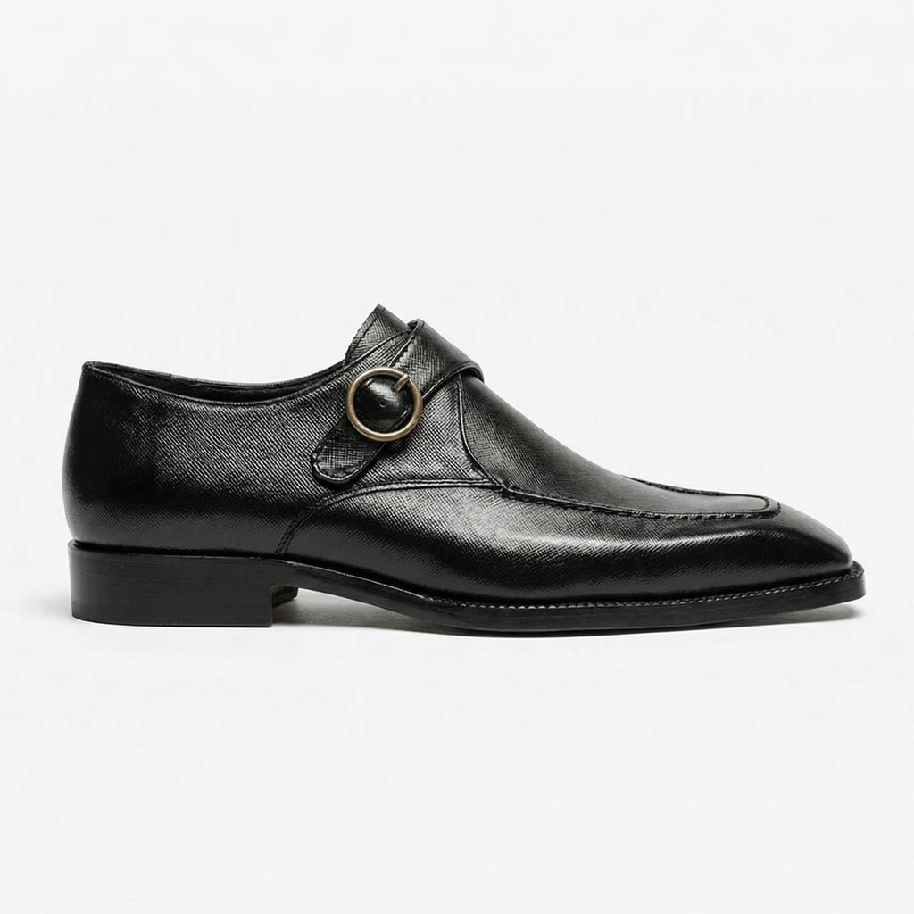 Westbridge Single Monk Strap - Black