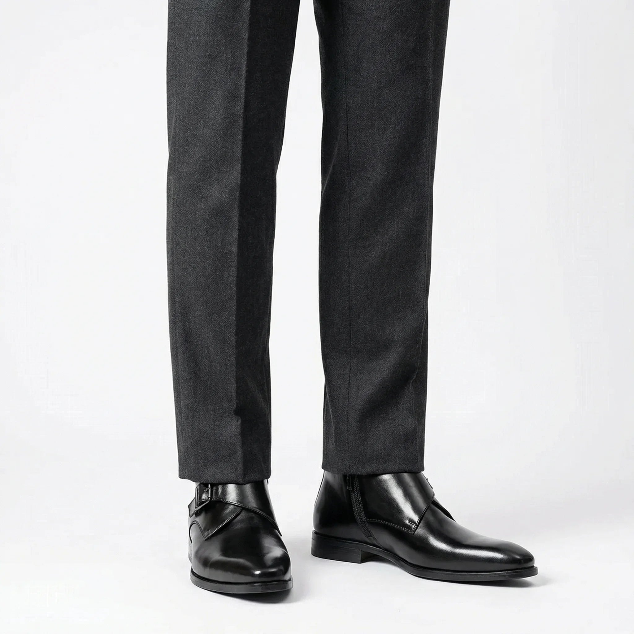 Valdoro Monk Strap Boot - Black