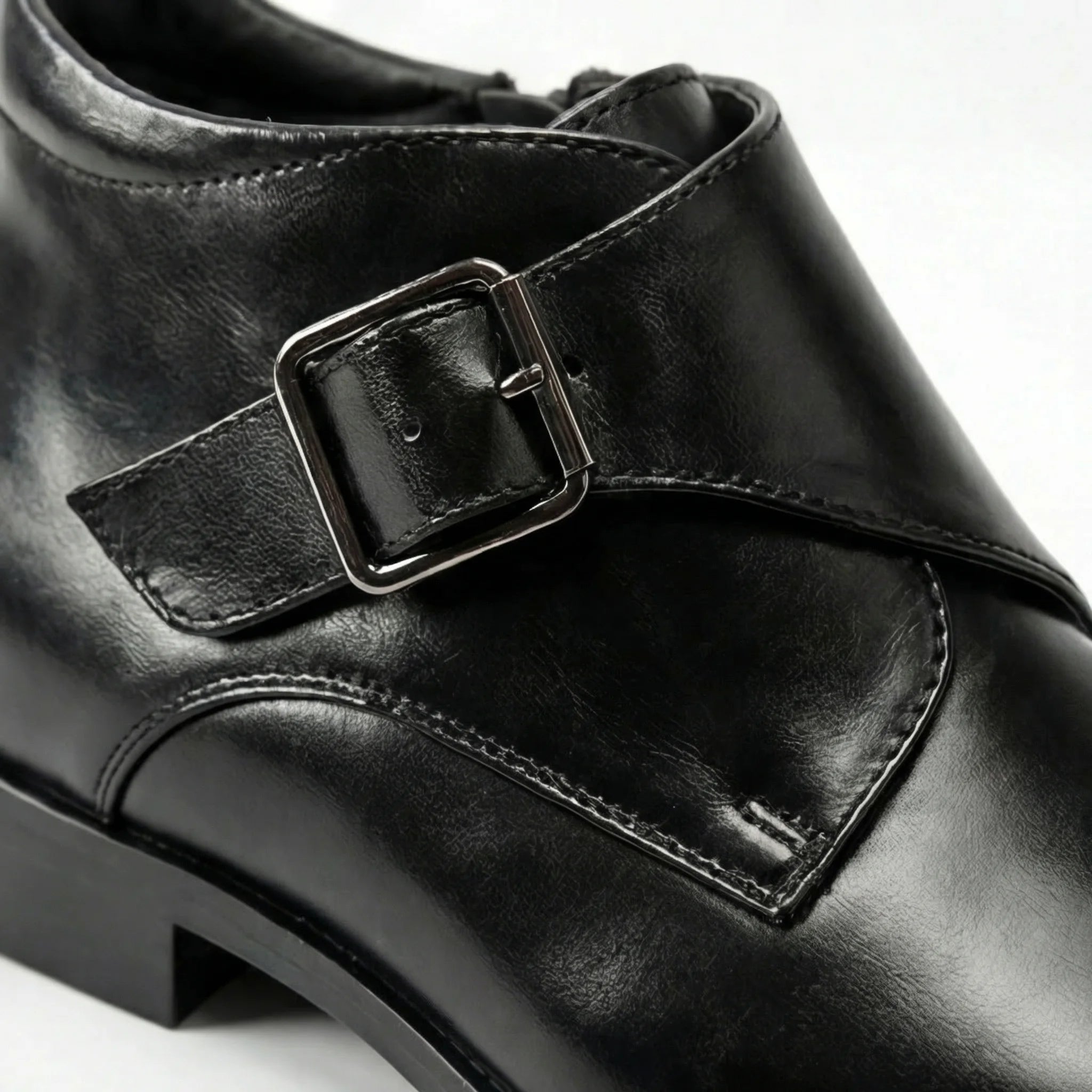 Valdoro Monk Strap Boot - Black