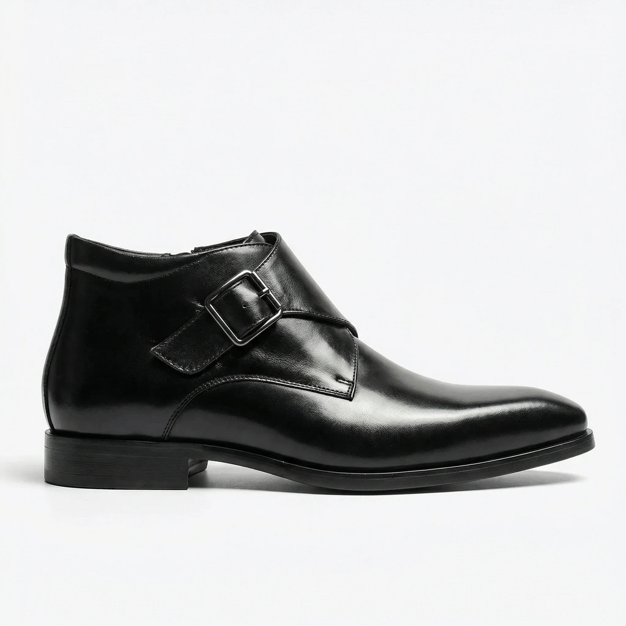 Valdoro Monk Strap Boot - Black