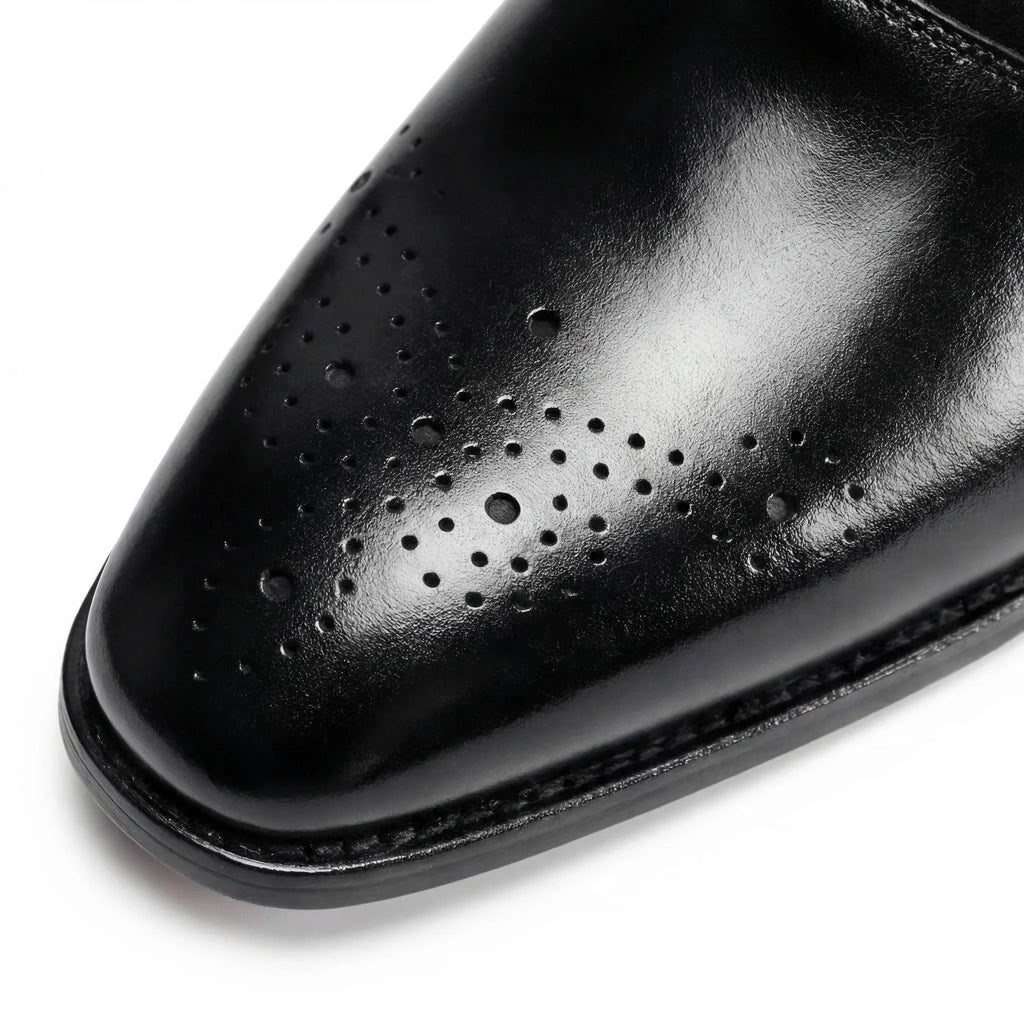 Mervelle Oxford Semi Brogue - Black