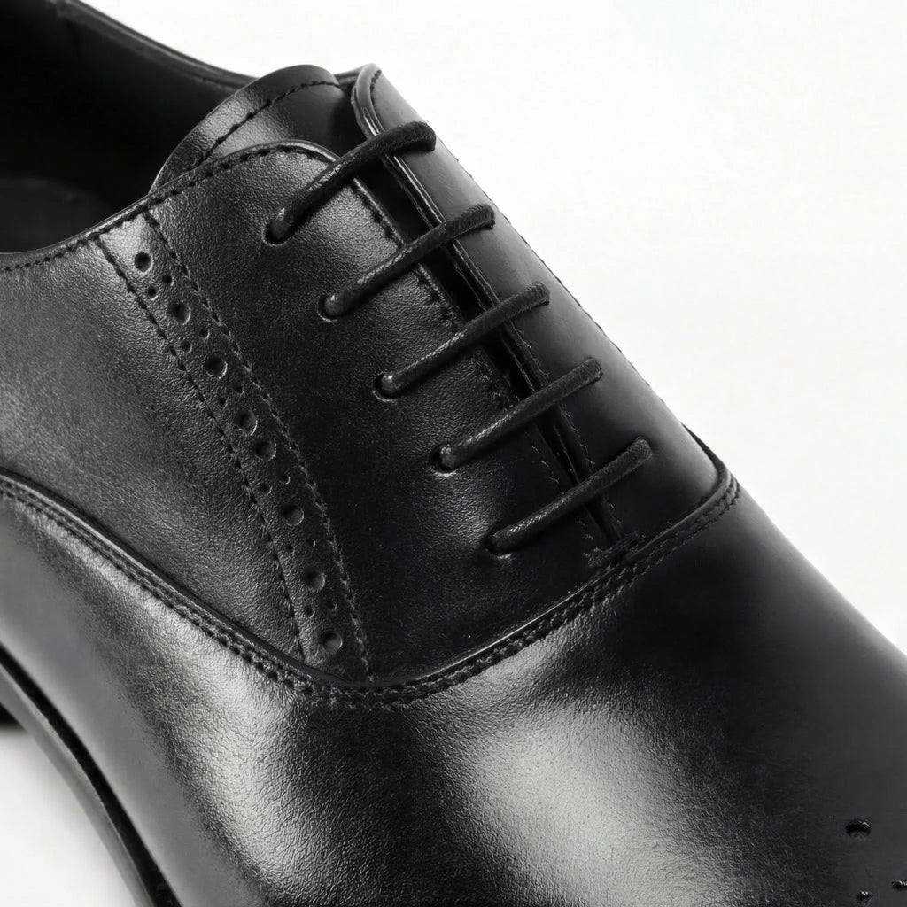 Mervelle Oxford Semi Brogue - Black