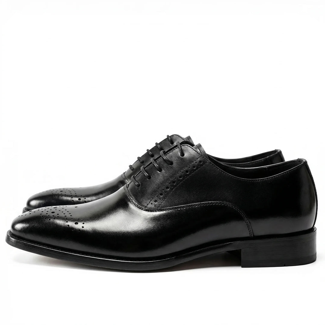 Mervelle Oxford Semi Brogue - Black